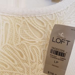 Loft cream 🍦 dress